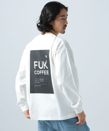 【FUK COFFEE(フックコーヒー)×BAYFLOW】7S TEE