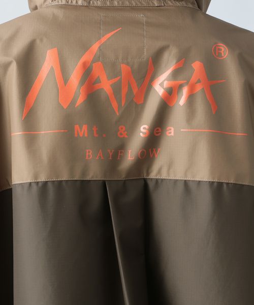 NANGA Mt.&Sea】オーロラポンチョ | [公式]ベイフロー（BAYFLOW）通販