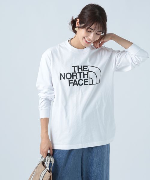 【THE NORTH FACE(ザノースフェイス)】フロントロゴロングTシャツ 3(M)