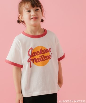 【JACKSON MATISSE（ジャクソンマティス）×BAYFLOW】リンガーTシャツ（KIDS)