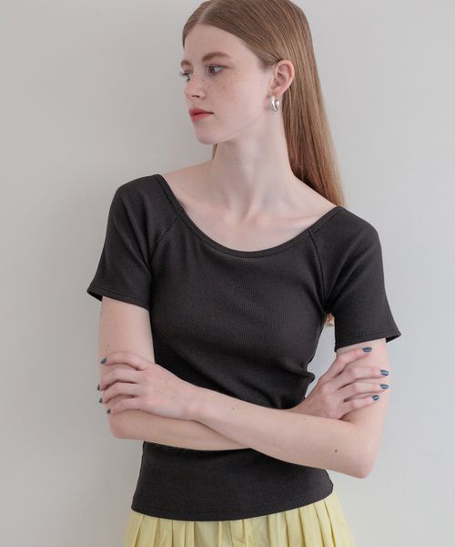 BAYFLOW 【bijorie】カップ付きバックオープンTシャツ/NEW BASIC 25SS シルバー M インティメイト ベイフロー 231457 and ST アンドエスティ(旧ドットエスティ) BAYFLOW 【bijorie】カップ付きバックオープンTシャツ/NEW BASIC 25SS シルバー M インティメイト ベイフロー 231457 and ST アンドエスティ(旧ドットエスティ)