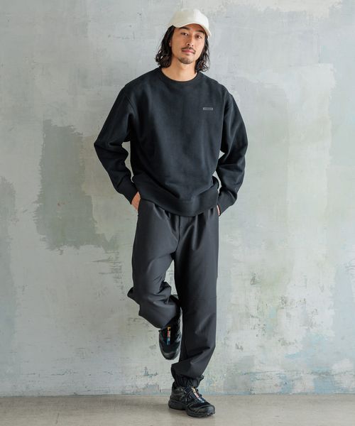 HEREIAM MEN】裏起毛＆撥水/ウォームルーズフィットJOGパンツ
