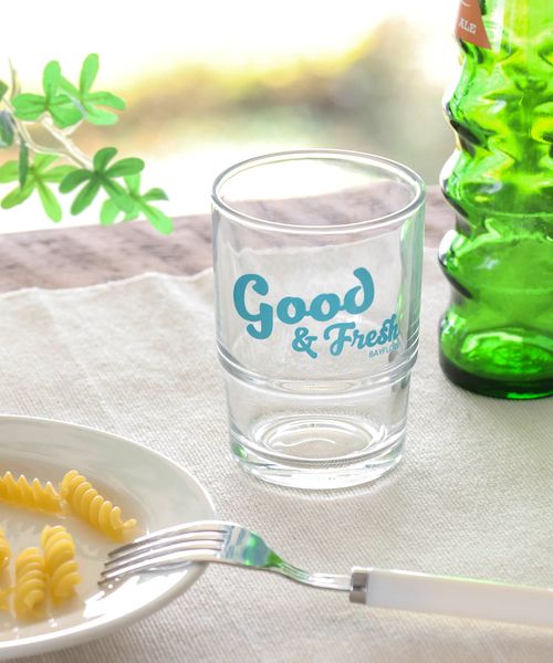 BAYFLOW BF TYPOスタックグラス2[242ml] 食器 グリーン ベイフロー 241182 and ST アンドエスティ（旧ドットエスティ）