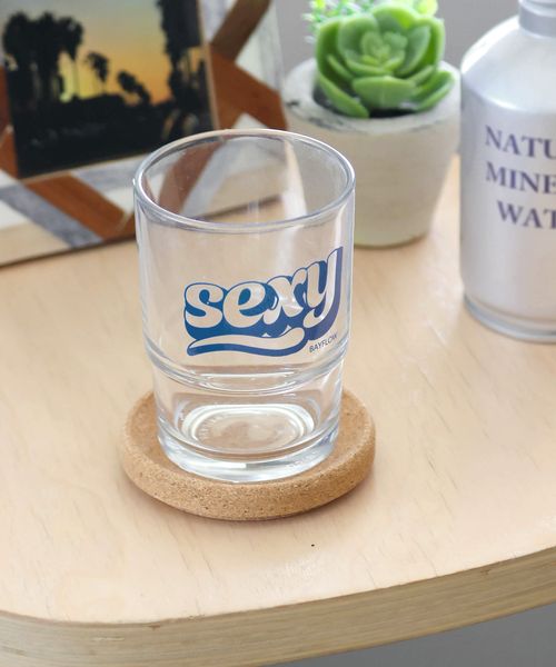 BAYFLOW BF TYPOスタックグラス2[242ml] 食器 ネイビー ベイフロー 241182 and ST アンドエスティ（旧ドットエスティ）