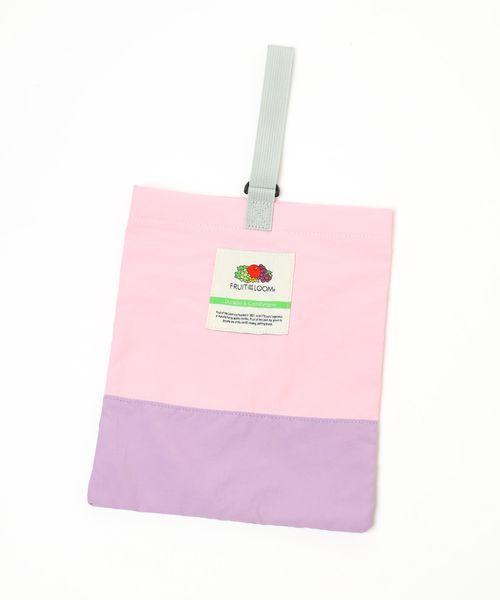 BAYFLOW 【Fruit Of The Loom(フルーツオブザルーム)】別注シューズバッグ(KIDS) ピンク FREE キッズ ベイフロー 250147 and ST アンドエスティ(旧ドットエスティ) BAYFLOW 【Fruit Of The Loom(フルーツオブザルーム)】別注シューズバッグ(KIDS) ピンク FREE キッズ ベイフロー 250147 and ST アンドエスティ(旧ドットエスティ)
