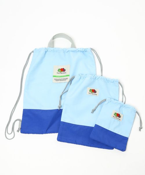 BAYFLOW 【Fruit Of The Loom】別注キンチャク3点セット(KIDS) ライトブルー FREE キッズ ベイフロー 250149 and ST アンドエスティ(旧ドットエスティ) BAYFLOW 【Fruit Of The Loom】別注キンチャク3点セット(KIDS) ライトブルー FREE キッズ ベイフロー 250149 and ST アンドエスティ(旧ドットエスティ)