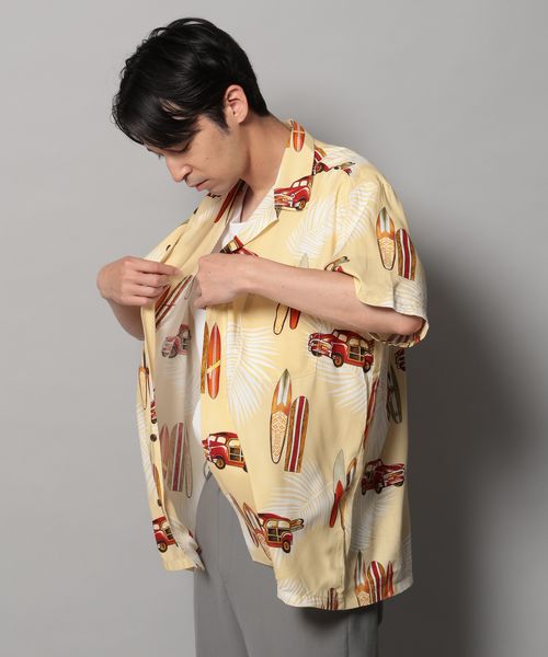 BAYFLOW 【TWOPALMS/トゥーパームス】WOODY 半袖シャツ ブラウン M メンズインナー ベイフロー 252438 and ST アンドエスティ(旧ドットエスティ) BAYFLOW 【TWOPALMS/トゥーパームス】WOODY 半袖シャツ ブラウン M メンズインナー ベイフロー 252438 and ST アンドエスティ(旧ドットエスティ)