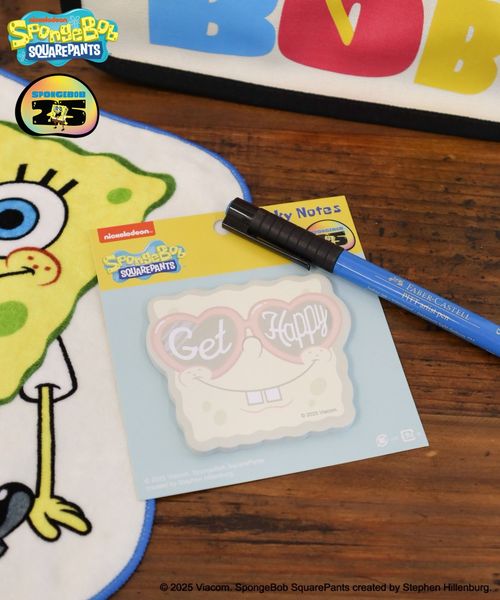 BAYFLOW 【SpongeBob(スポンジ・ボブ)×BAYFLOW】ダイカット付箋 ステーショナリー イエロー ベイフロー 252837 and ST アンドエスティ(旧ドットエスティ) BAYFLOW 【SpongeBob(スポンジ・ボブ)×BAYFLOW】ダイカット付箋 ステーショナリー イエロー ベイフロー 252837 and ST アンドエスティ(旧ドットエスティ)