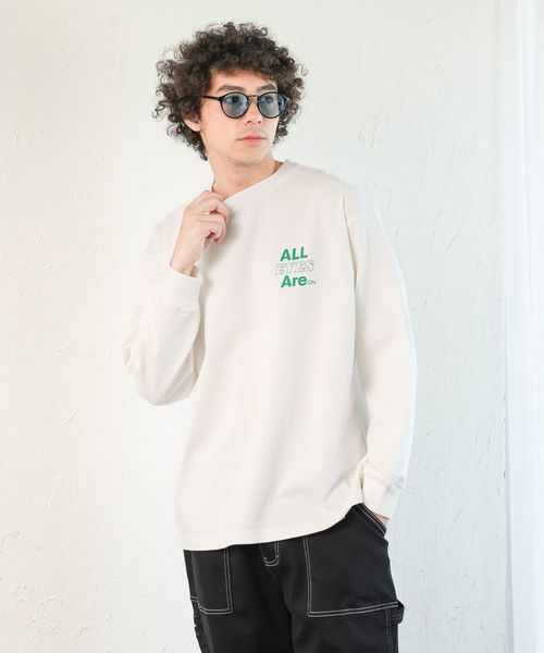 BAYFLOW SNOWプリント長袖Tシャツ ライトグレー L メンズインナー ベイフロー 282716 and ST アンドエスティ(旧ドットエスティ) BAYFLOW SNOWプリント長袖Tシャツ ライトグレー L メンズインナー ベイフロー 282716 and ST アンドエスティ(旧ドットエスティ)