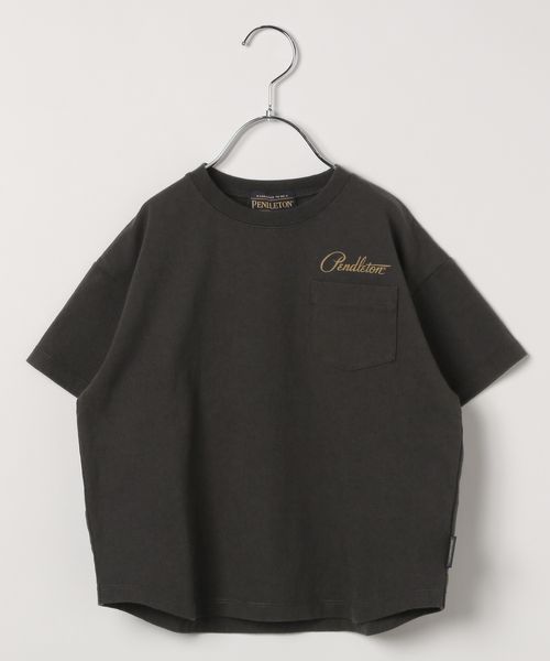 BAYFLOW 【PENDLETON(ペンドルトン)】別注バックプリントTシャツ25SS(KIDS) チャコールグレー キッズ ベイフロー 282965 and ST アンドエスティ(旧ドットエスティ) BAYFLOW 【PENDLETON(ペンドルトン)】別注バックプリントTシャツ25SS(KIDS) チャコールグレー キッズ ベイフロー 282965 and ST アンドエスティ(旧ドットエスティ)