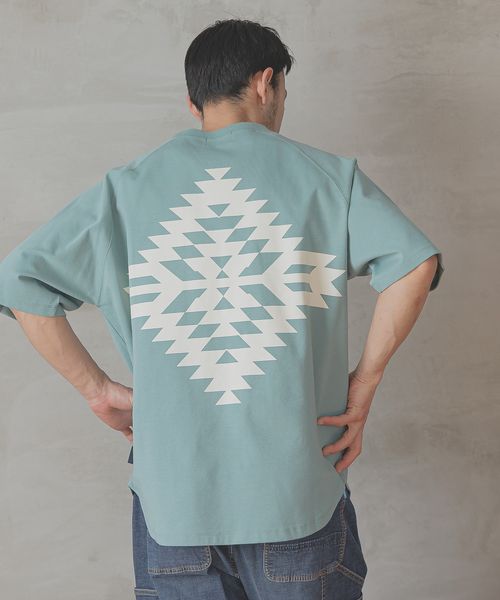 BAYFLOW 【PENDLETON(ペンドルトン)】別注SOLOTEX半袖Tシャツ25SS グリーン M メンズインナー ベイフロー 283826 and ST アンドエスティ(旧ドットエスティ) BAYFLOW 【PENDLETON(ペンドルトン)】別注SOLOTEX半袖Tシャツ25SS グリーン M メンズインナー ベイフロー 283826 and ST アンドエスティ(旧ドットエスティ)