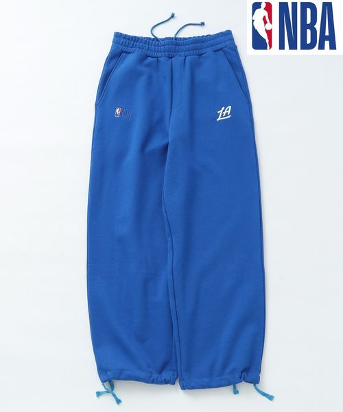 BAYFLOW 【NBA】チームロゴスウェットパンツ ライトブルー L メンズボトムス ベイフロー 284366 and ST アンドエスティ(旧ドットエスティ) BAYFLOW 【NBA】チームロゴスウェットパンツ ライトブルー L メンズボトムス ベイフロー 284366 and ST アンドエスティ(旧ドットエスティ)