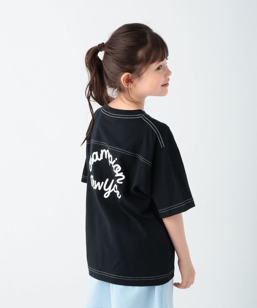 BAYFLOW ≪追加予約≫【Champion(チャンピオン)】配色ステッチT(KIDS) シルバー キッズ ベイフロー 289404 and ST アンドエスティ(旧ドットエスティ) BAYFLOW ≪追加予約≫【Champion(チャンピオン)】配色ステッチT(KIDS) シルバー キッズ ベイフロー 289404 and ST アンドエスティ(旧ドットエスティ)