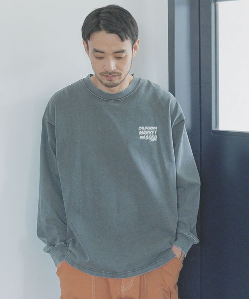 BAYFLOW SNOWバックプリント長袖Tシャツ25SS チャコールグレー L メンズインナー ベイフロー 289455 and ST アンドエスティ(旧ドットエスティ) BAYFLOW SNOWバックプリント長袖Tシャツ25SS チャコールグレー L メンズインナー ベイフロー 289455 and ST アンドエスティ(旧ドットエスティ)