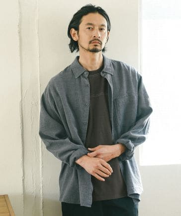 seri専用 幅広いシーンで活躍]ストレッチリネンシャツ | [公式]ベイフロー