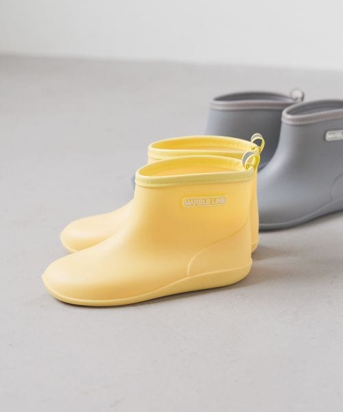 BAYFLOW [プチプラ★1760]ニュアンスカラーレインシューズ[16cm-21cm](KIDS) イエロー キッズ ベイフロー 290764 and ST アンドエスティ（旧ドットエスティ）