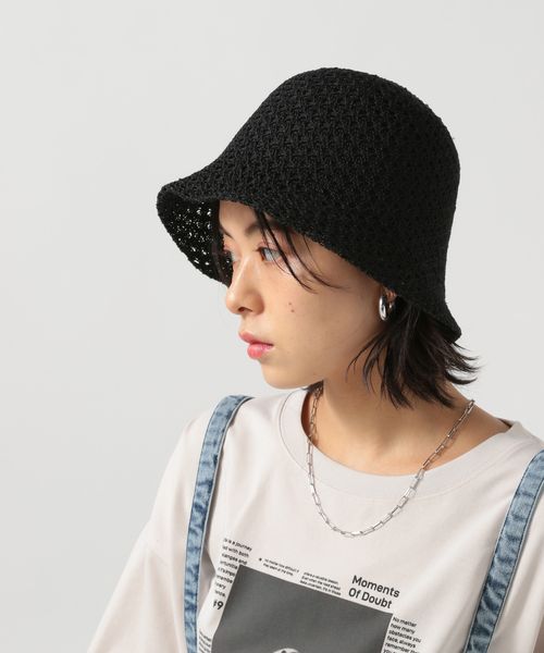 BAYFLOW 透かし編みサーモハット シルバー FREE ウィメンズグッズ ベイフロー 291066 and ST アンドエスティ(旧ドットエスティ) BAYFLOW 透かし編みサーモハット シルバー FREE ウィメンズグッズ ベイフロー 291066 and ST アンドエスティ(旧ドットエスティ)
