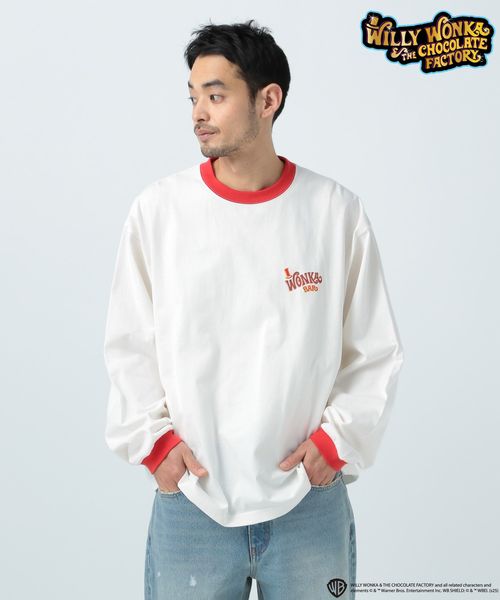 BAYFLOW 【WILLY WONKA】モチーフ長袖Tシャツ ライトグレー L メンズインナー ベイフロー 292388 and ST アンドエスティ(旧ドットエスティ) BAYFLOW 【WILLY WONKA】モチーフ長袖Tシャツ ライトグレー L メンズインナー ベイフロー 292388 and ST アンドエスティ(旧ドットエスティ)