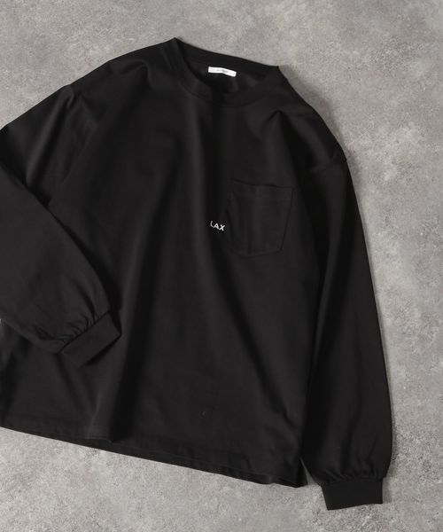 BAYFLOW ワンポイント刺繍長袖Tシャツ シルバー L メンズインナー ベイフロー 292391 and ST アンドエスティ(旧ドットエスティ) BAYFLOW ワンポイント刺繍長袖Tシャツ シルバー L メンズインナー ベイフロー 292391 and ST アンドエスティ(旧ドットエスティ)