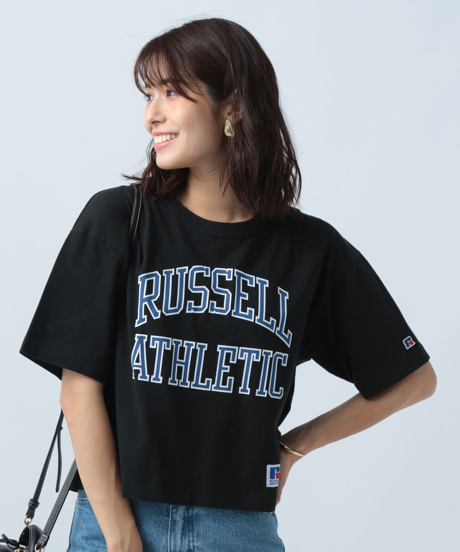 RUSSELL ATHLETIC (ラッセルアスレティック）】別注ロゴショートT