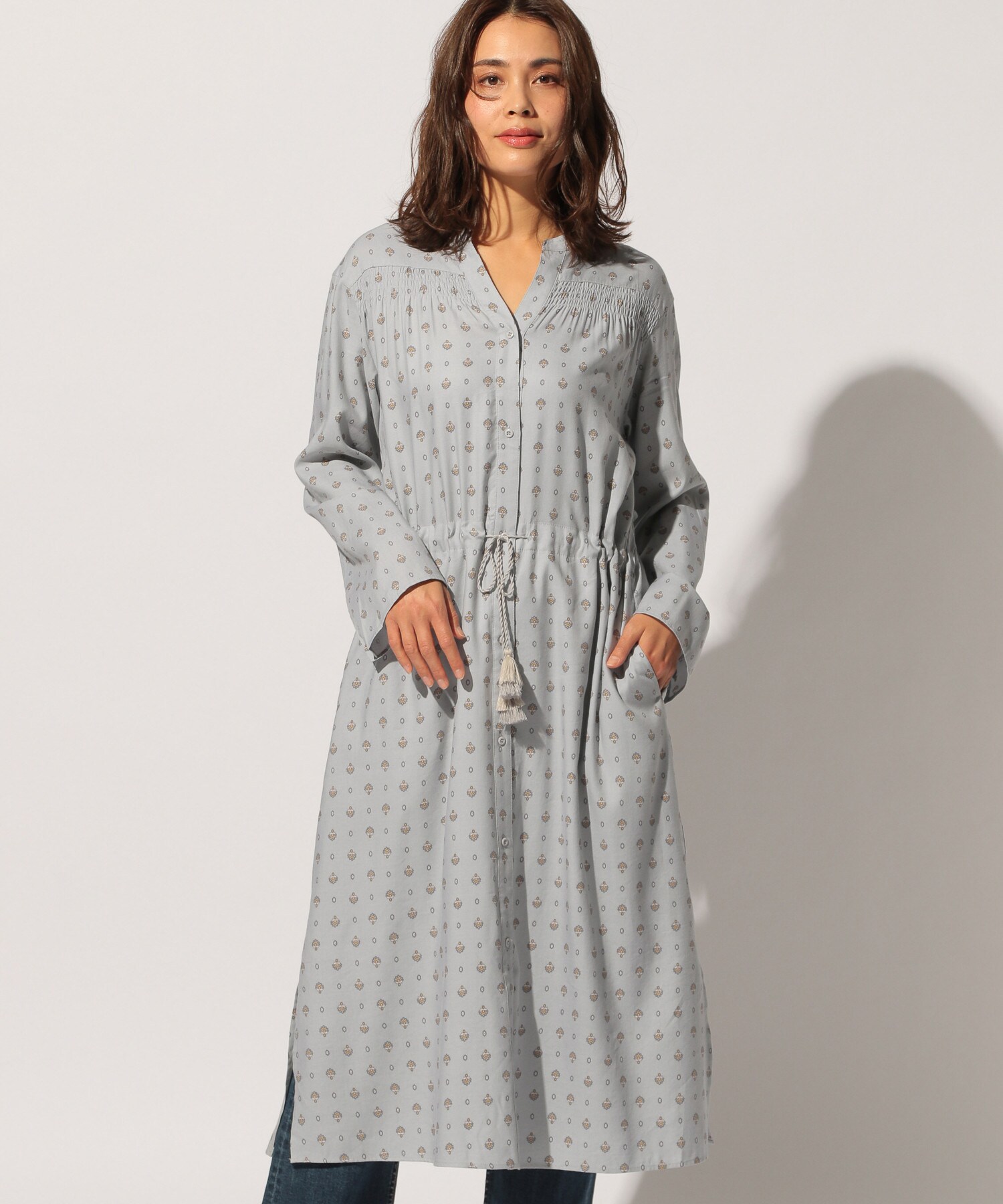 アソートガラプリントワンピース 公式 ベイフロー Bayflow 通販