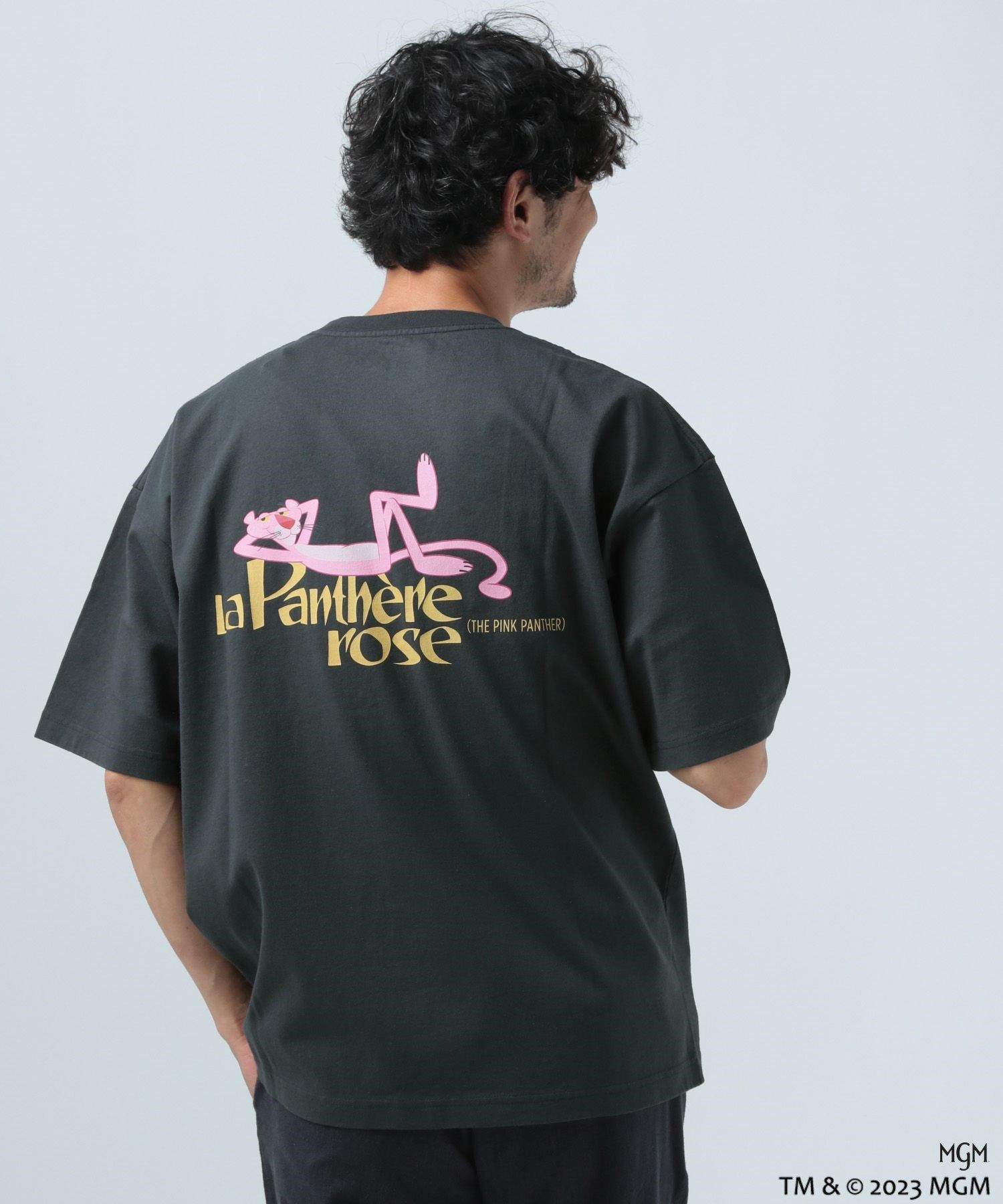 【PINK PANTHER(ピンクパンサー)×BAYFLOW】Tシャツ F