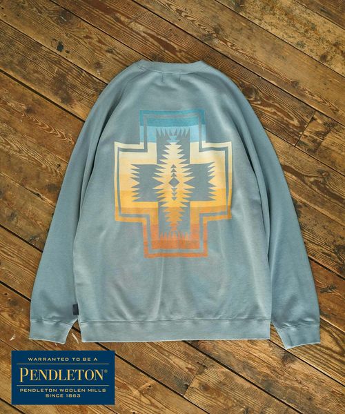 PENDLETON(ペンドルトン)】別注ガゼットスウェット | [公式]ベイフロー