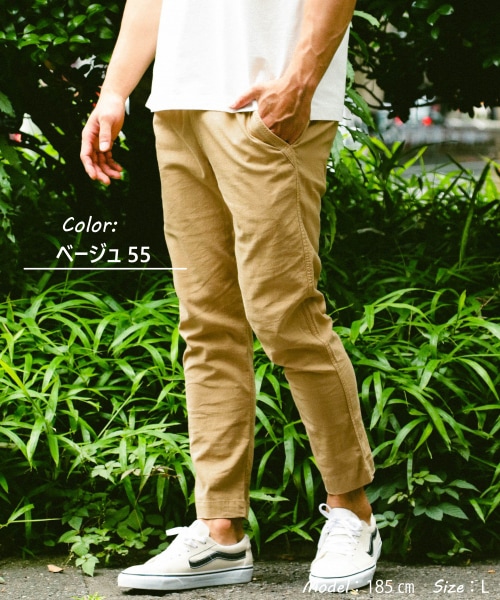 BAYFLOW ストレート チノパンツ 通販 ベイフロー S ストレート