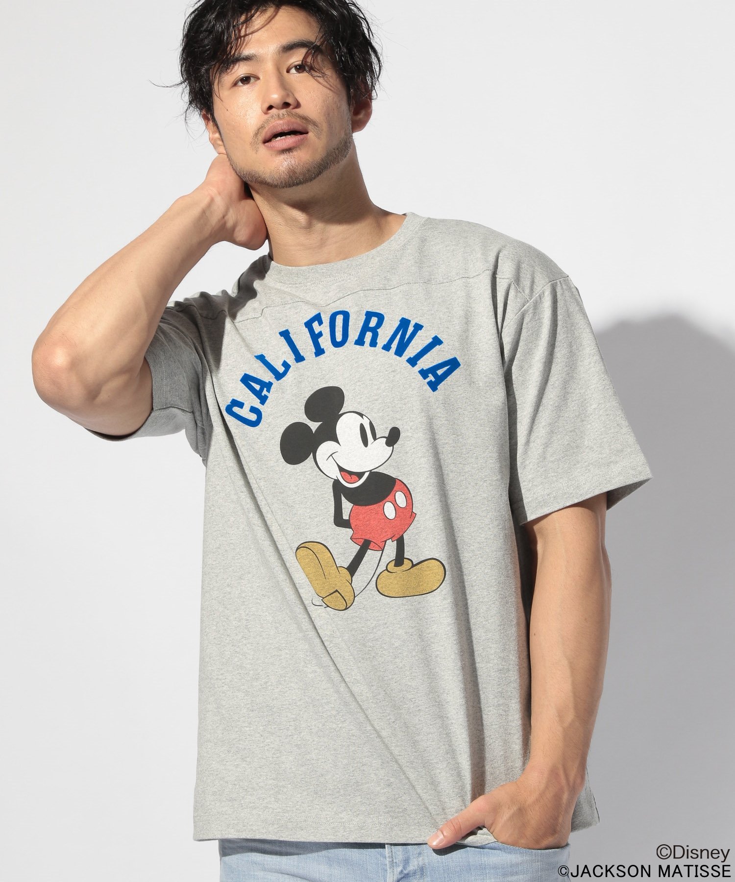 JACKSON MATISSE×BAYFLOW】MICKEY フットボールTEE | [公式]ベイフロー