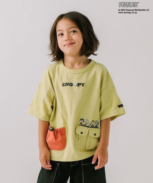 PEANUTS】ポケットTシャツ(KIDS) | [公式]ベイフロー（BAYFLOW）通販