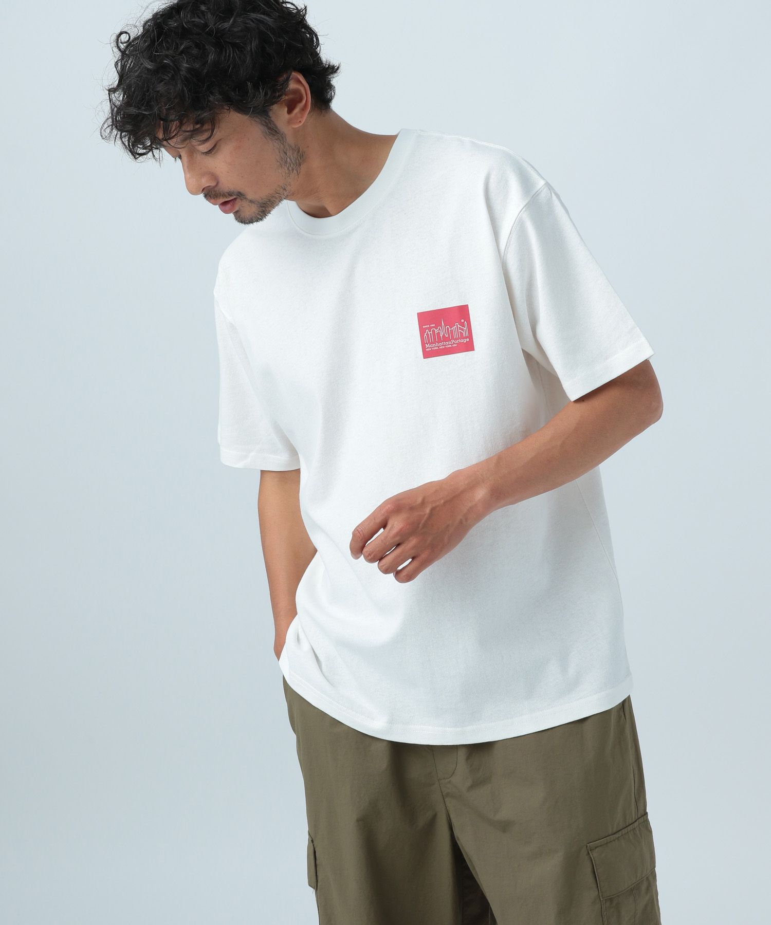 在庫処分セール】 MANHATTAN PORTAGE X WDS S/S TEE ＸＬ | artfive.co.jp