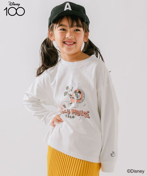 Disney100周年】別注プリント長袖Tシャツ（KIDS) | [公式]ベイフロー