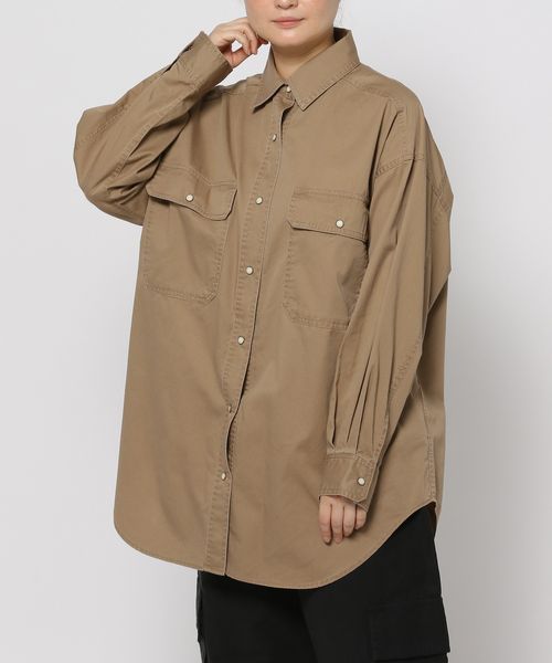 優れた価格 製品加工Bigアーミーシャツ 36 | rrudraksha.com