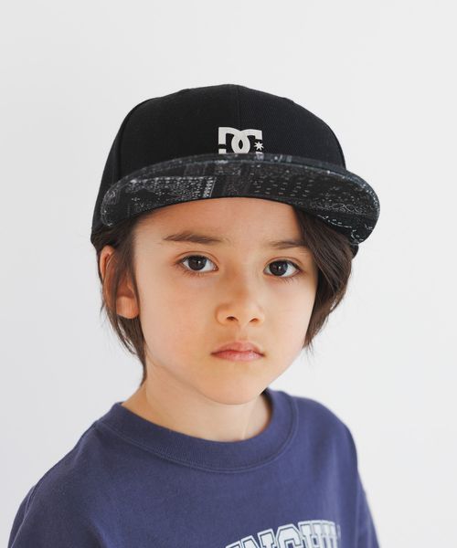 DCSHOES（ディーシーシューズ）】プリントバイザーキャップ（KIDS