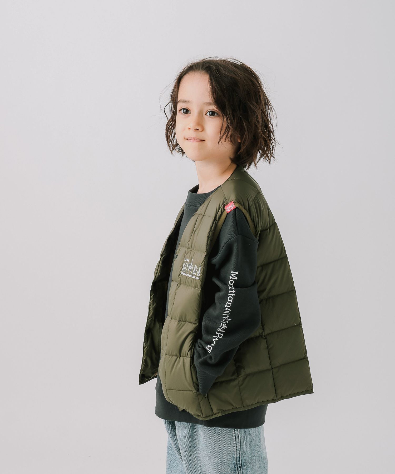 Manhattan Portage(マンハッタンポーテージ)】TAIONダウンベスト（KIDS