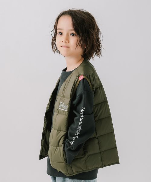 Manhattan Portage(マンハッタンポーテージ)】TAIONダウンベスト（KIDS