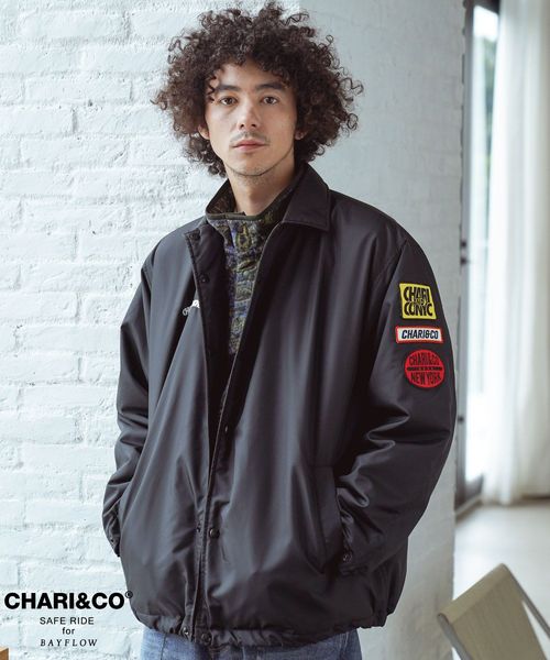 【CHARI&CO SAFE RIDE for BAYFLOW】パッチジャケット 3(M)