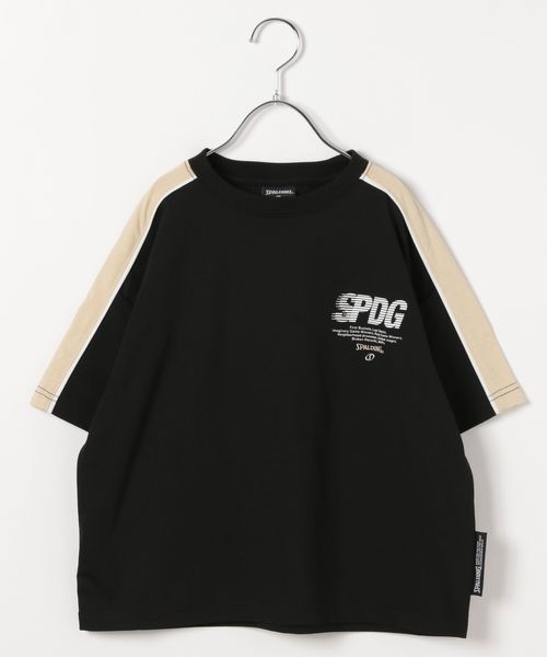 BAYFLOW 【SPALDING(スポルディング)】別注水陸両用T(KIDS) シルバー キッズ ベイフロー 306748 and ST アンドエスティ(旧ドットエスティ) BAYFLOW 【SPALDING(スポルディング)】別注水陸両用T(KIDS) シルバー キッズ ベイフロー 306748 and ST アンドエスティ(旧ドットエスティ)