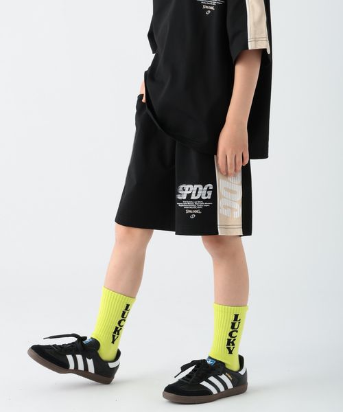 BAYFLOW 【SPALDING(スポルディング)】別注水陸両用ショーツ(KIDS) シルバー キッズ ベイフロー 306794 and ST アンドエスティ(旧ドットエスティ) BAYFLOW 【SPALDING(スポルディング)】別注水陸両用ショーツ(KIDS) シルバー キッズ ベイフロー 306794 and ST アンドエスティ(旧ドットエスティ)