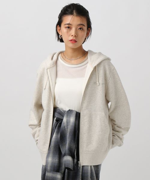 BAYFLOW 【Champion(チャンピオン)】別注刺繍スウェットパーカー ライトベージュ FREE ウィメンズインナー ベイフロー 318760 and ST アンドエスティ(旧ドットエスティ) BAYFLOW 【Champion(チャンピオン)】別注刺繍スウェットパーカー ライトベージュ FREE ウィメンズインナー ベイフロー 318760 and ST アンドエスティ(旧ドットエスティ)