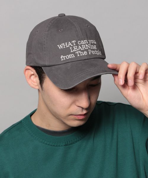 BAYFLOW ウォッシュロゴツイルCAP チャコールグレー FREE メンズグッズ ベイフロー 318899 and ST アンドエスティ(旧ドットエスティ) BAYFLOW ウォッシュロゴツイルCAP チャコールグレー FREE メンズグッズ ベイフロー 318899 and ST アンドエスティ(旧ドットエスティ)