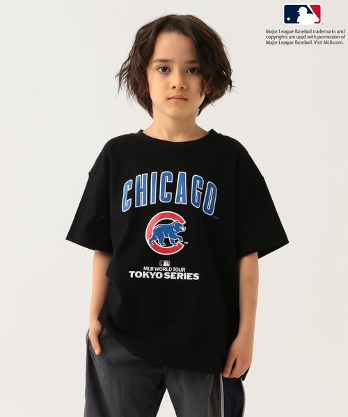 BAYFLOW 【MLB TOKYO SERIES】MLB World Tour Tシャツ(KIDS) シルバー キッズ ベイフロー 320290 and ST アンドエスティ(旧ドットエスティ) BAYFLOW 【MLB TOKYO SERIES】MLB World Tour Tシャツ(KIDS) シルバー キッズ ベイフロー 320290 and ST アンドエスティ(旧ドットエスティ)