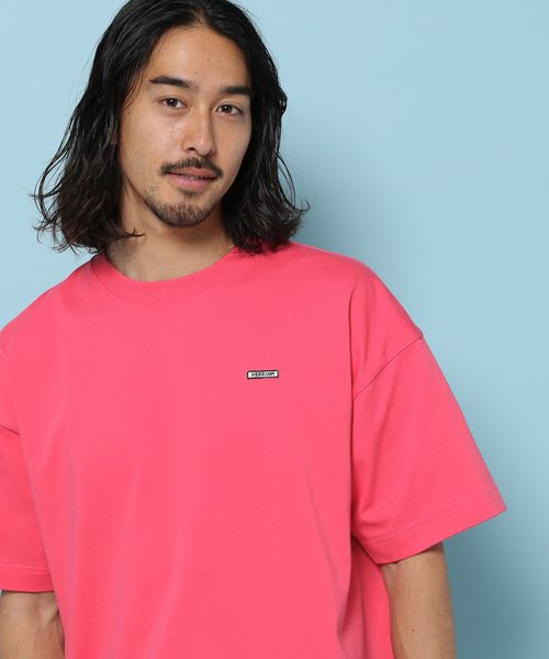 BAYFLOW 【HEREIAM MEN】接触冷感&吸水速乾/ワッペンロゴTEE ピンク M アクティブ ベイフロー 321180 and ST アンドエスティ(旧ドットエスティ) BAYFLOW 【HEREIAM MEN】接触冷感&吸水速乾/ワッペンロゴTEE ピンク M アクティブ ベイフロー 321180 and ST アンドエスティ(旧ドットエスティ)