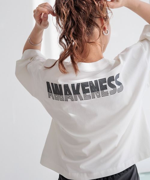 BAYFLOW 【HEREIAM】AWAKENESS TEE ライトグレー FREE アクティブ ベイフロー 322173 and ST アンドエスティ(旧ドットエスティ) BAYFLOW 【HEREIAM】AWAKENESS TEE ライトグレー FREE アクティブ ベイフロー 322173 and ST アンドエスティ(旧ドットエスティ)