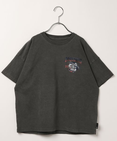 BAYFLOW 【DCSHOES(ディーシーシューズ)】ロックスカルTシャツ(KIDS) チャコールグレー キッズ ベイフロー 322586 and ST アンドエスティ(旧ドットエスティ) BAYFLOW 【DCSHOES(ディーシーシューズ)】ロックスカルTシャツ(KIDS) チャコールグレー キッズ ベイフロー 322586 and ST アンドエスティ(旧ドットエスティ)