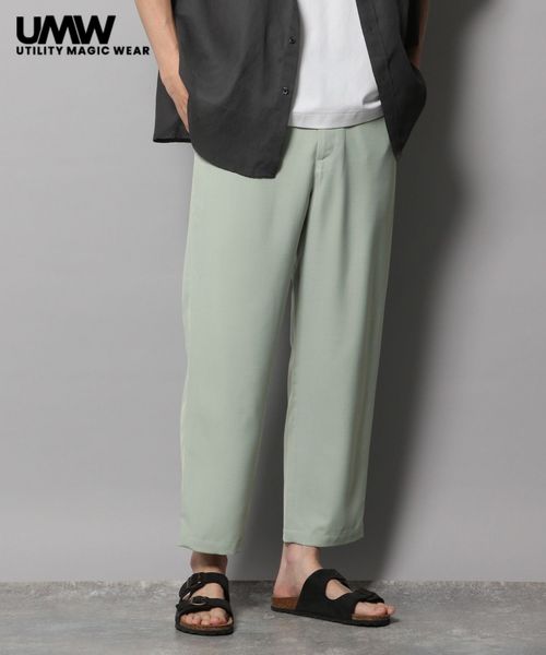 BAYFLOW 【吸水速乾・UVケア】UMWアンクルパンツ[セットアップ可] ライトグレー L メンズボトムス ベイフロー 323919 and ST アンドエスティ（旧ドットエスティ）