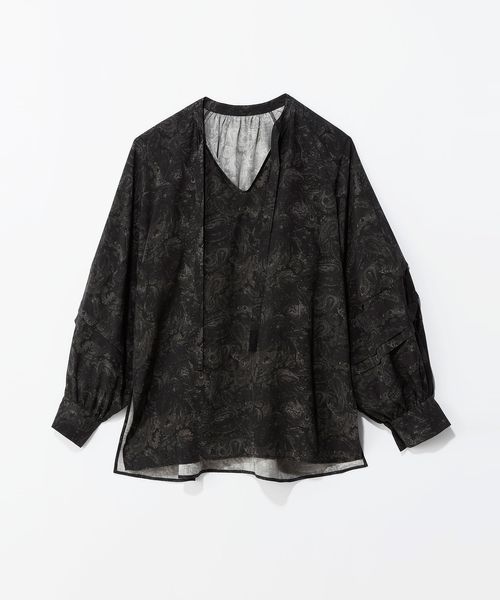 BAYFLOW 【AMERICAN RAG CIE】ペイズリーブラウス(WOMEN) シルバー FREE スペシャルライン ベイフロー 324811 and ST アンドエスティ(旧ドットエスティ) BAYFLOW 【AMERICAN RAG CIE】ペイズリーブラウス(WOMEN) シルバー FREE スペシャルライン ベイフロー 324811 and ST アンドエスティ(旧ドットエスティ)