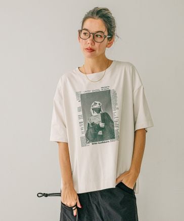 セットでお得!]ピグメントレイヤードプルオーバー（Tシャツ