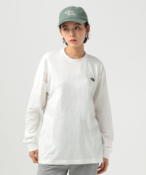 BAYFLOW 【THE NORTH FACE(ザ・ノース・フェイス)】コットンロゴ長袖Tシャツ ライトグレー FREE ウィメンズインナー ベイフロー 326411 and ST アンドエスティ(旧ドットエスティ) BAYFLOW 【THE NORTH FACE(ザ・ノース・フェイス)】コットンロゴ長袖Tシャツ ライトグレー FREE ウィメンズインナー ベイフロー 326411 and ST アンドエスティ(旧ドットエスティ)