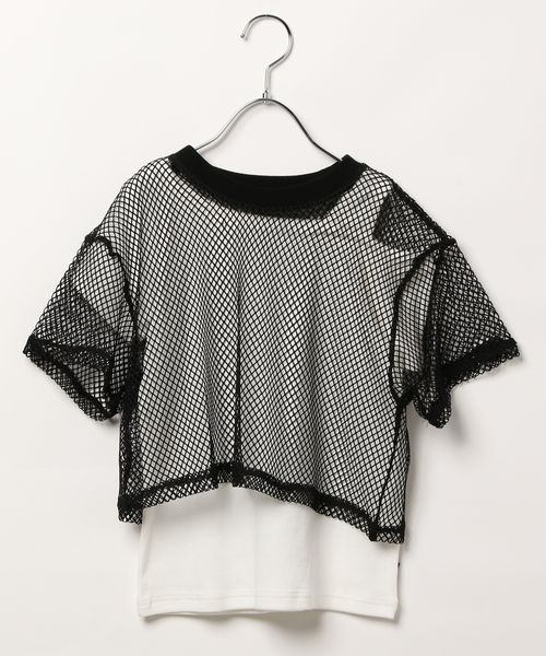 BAYFLOW [別々に着用可能♪]インナーセットメッシュT(KIDS) シルバー キッズ ベイフロー 327197 and ST アンドエスティ（旧ドットエスティ）